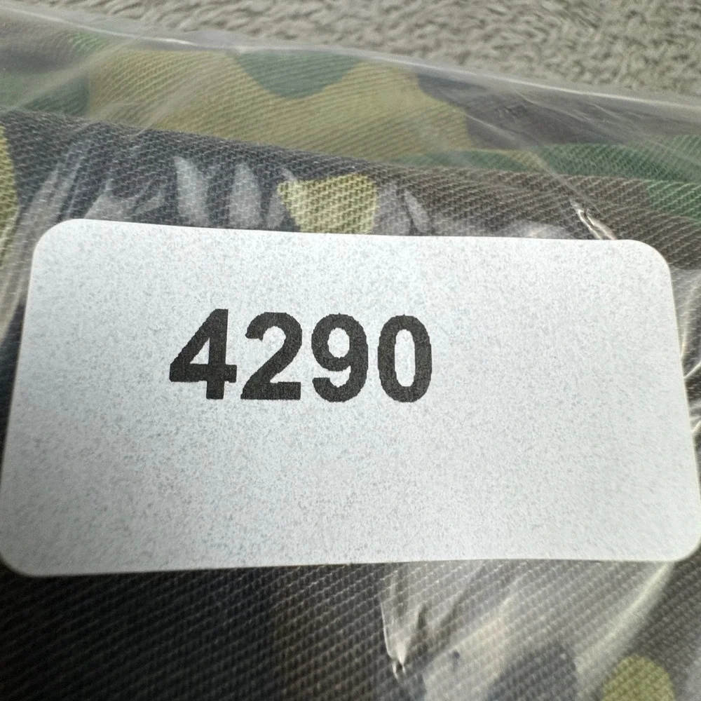 Vintage Cargo Pants Mens 31x28 Green Camo Good 90s Woodland Military Utility